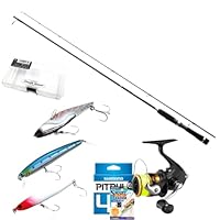 Amazon | シマノで揃えるルアー釣りセット ルアーマチックS86ML+